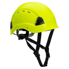 Portwest Height Endurance Mountaineer Helmet, Color: Hi-Vis Yellow, Size:, PS73YER