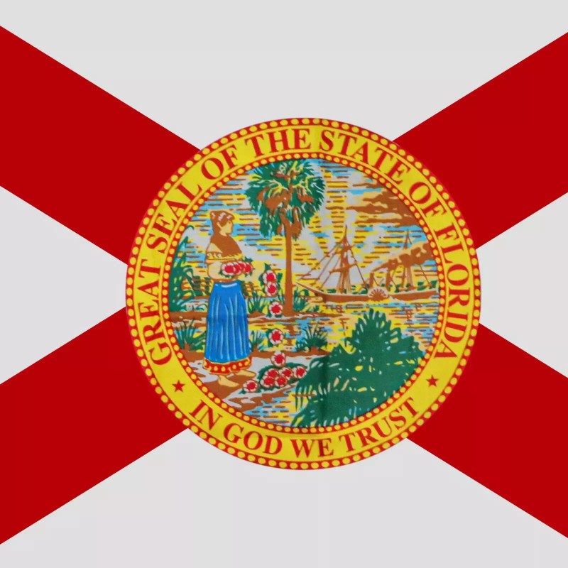 Inkcredibleprinting 3x5 State of Florida Flag 3'x5' House Banner Polyester