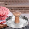 Fdit - Juego de 2 moldes antiadherentes para hamburguesas de