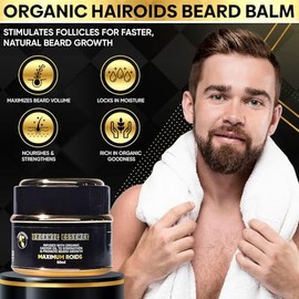 Beard Balm Buffet 50ml | Beard Butter for Men | Hair & Beard Moisturiser | Infused with Organic Castor Oil | Growth & Volume Booster