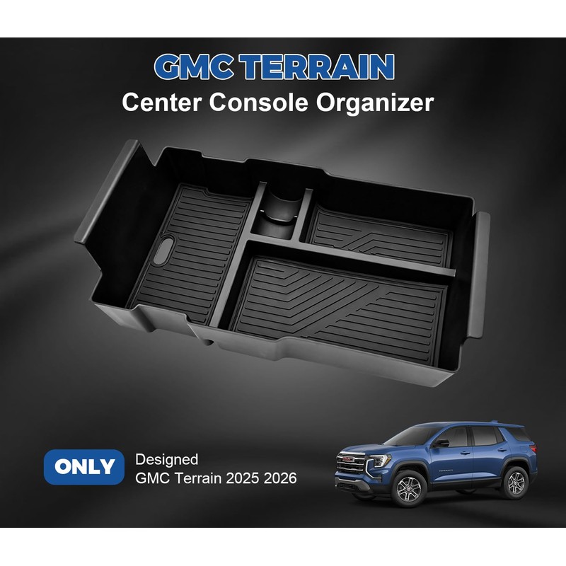 GZSH Center Console Organizer Compatible with 2025 2026 GMC Terrain