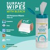 Juniper CLEAN 12 Pack Surface Cleaning Wipes with Bleach, All-Purpose