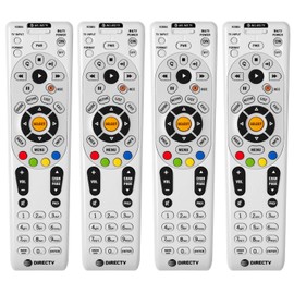 4 Pack Remote Controls DirecTV RC66RX RF (Remote Control's Replaces RC65RX)