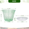 Blumiger Orchid Pot, 8 Pack Orchid Pots with Holes &