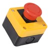 Emergency Stop Button Switch, AC 690V 10A Red Sign Emergency