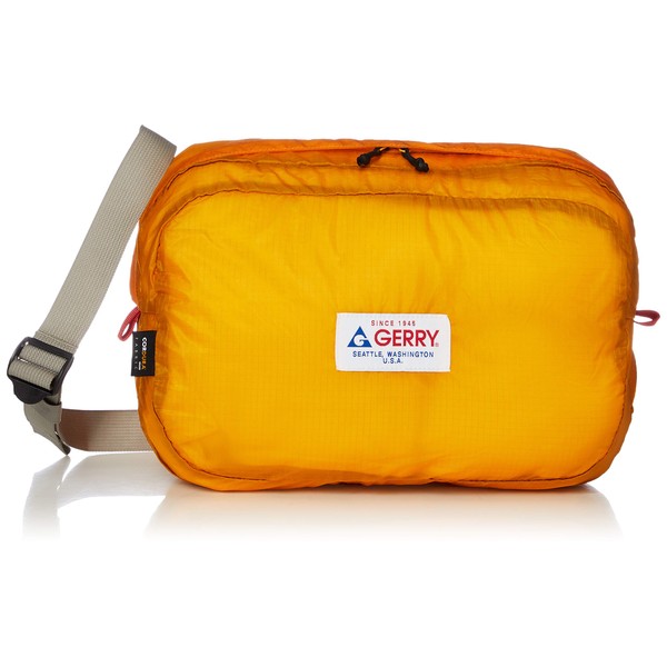 Jerry GE-1404 Shoulder Bag, Pocket Shoulder Bag, Capacity: 2.5 gal (7 L), Carabiner Included, orange
