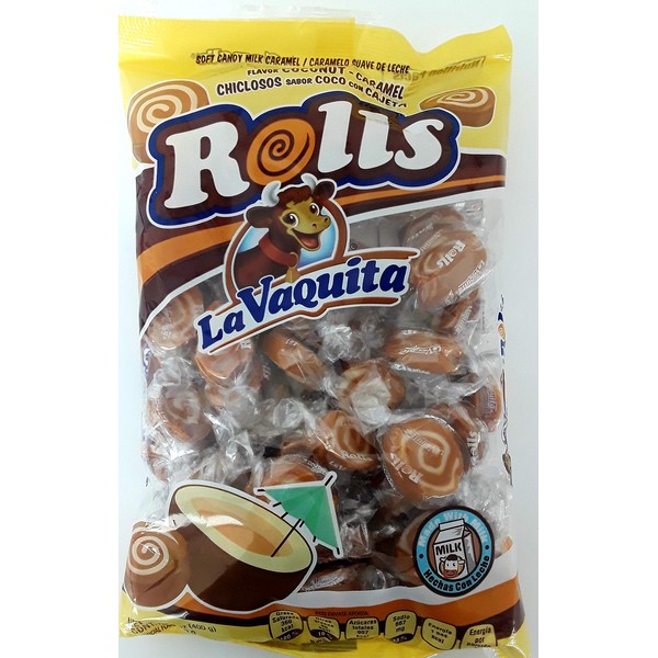 Canel's Rolls La Vaquita Coco con Cajeta Caramelo Suave de Leche 400 gr