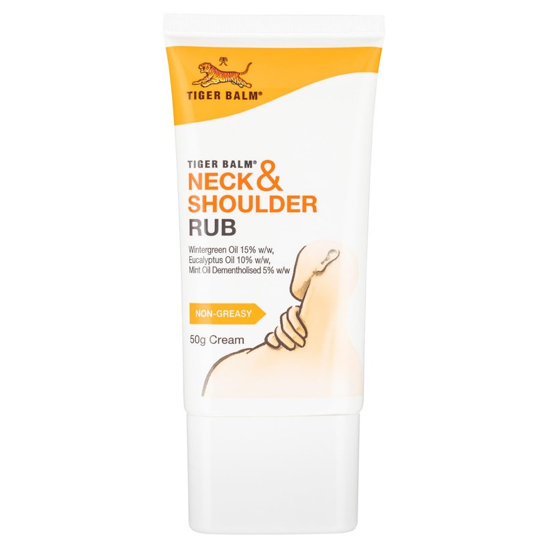 Tiger Balm Neck & Shoulder Rub, 50 grams