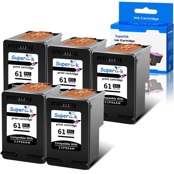 SuperInk Remanufactured Ink Cartridge Compatible for HP CH563WN 61 61
