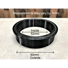 Gauge Pod Adapter Ring Reducer 60mm to 52mm 52/60 Conversion 1pc