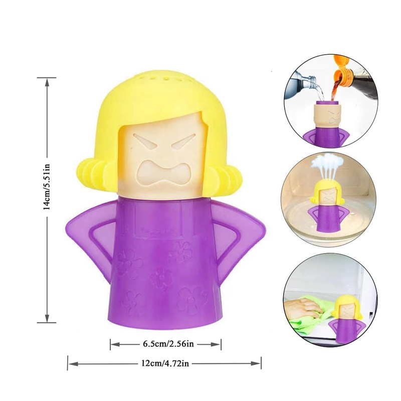 Minecook Microwave Cleaner Easily Crud in Minutes Steam Cleans with