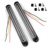 2X LED RV Trailer Truck Stop Flowing Turn Signal Brake