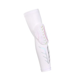 Sports Elbow Protection for Teenagers and Adults - Basketball, Volleyball, Pickle Ball, Elbow arm Collision Bracket (1 White one, M Size)