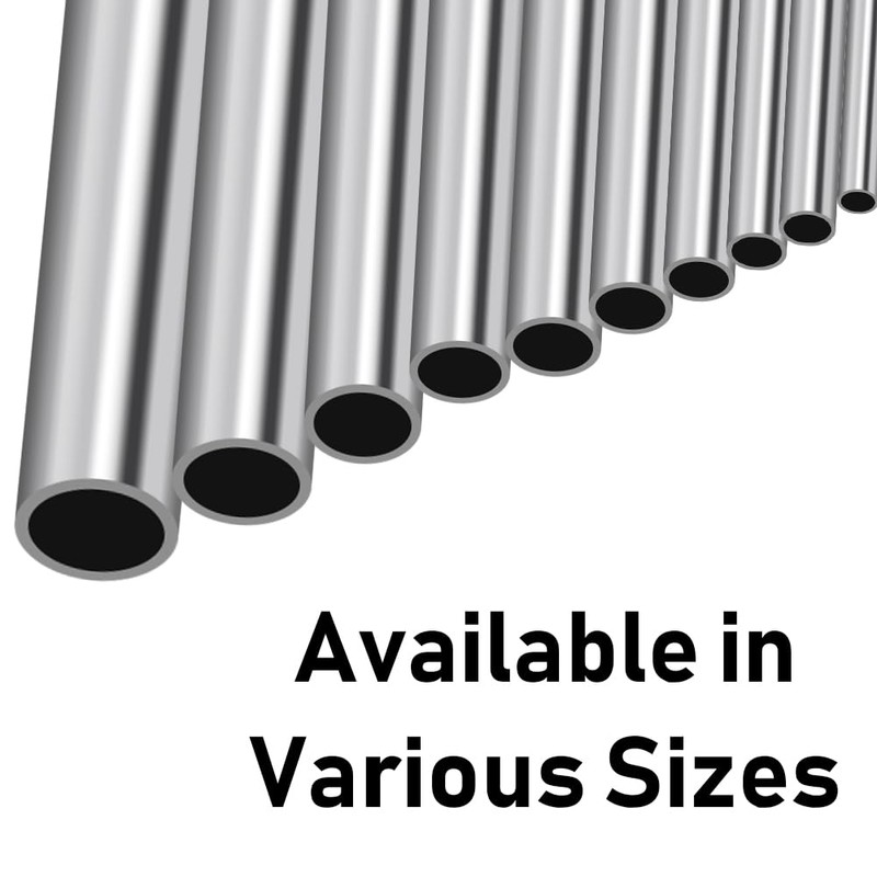 Eoiips 5/16" OD 304 Stainless Steel Tube, 7.87" Length, 4
