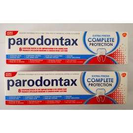 Pack of 2 Parodontax Complete Protection Extra Fresh 75 ml Daily Toothpaste with Fluoride