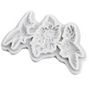 TAOXIBEI Hummingbird Polymer Clay Mold Bird Clay Molds Flower Silicone