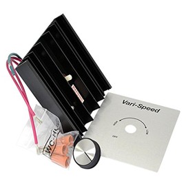 KB Electronics Model KBWC-110K (UR) Variable Speed Fan Control, Wall Mount, Rated 10.0 Amps @ 120 VAC for use with Shaded Pole and PSC Motors