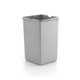 Naber Ersatzeimer, alu grau (15 Liter). Ersatzeimer.