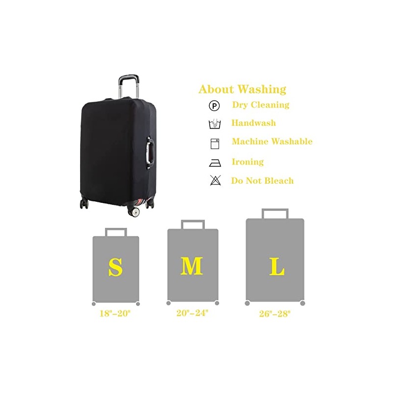Funda Maleta Elástica Protector Cubierta Equipaje Viaje,Equipaje elástico Maleta Funda