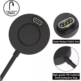 Garmin For Garmin Vivoactive 4/ 4S/VivoMove3 3S USB Charging Data Cable Dock Charger