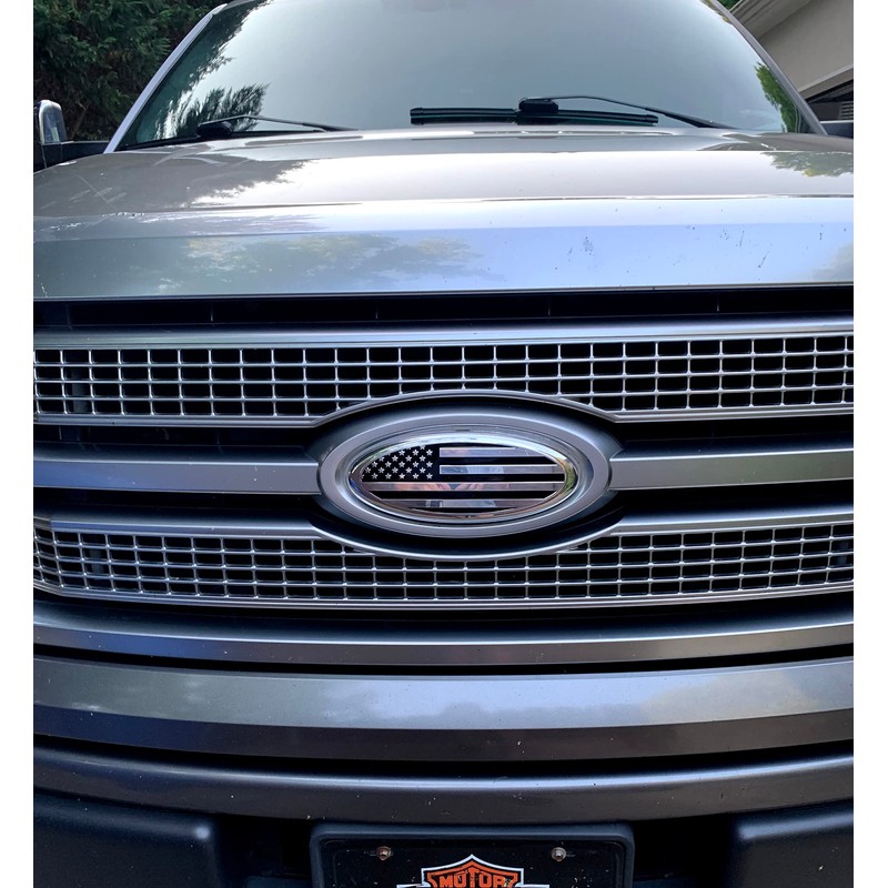 9.5" inch Oval Decal Badge Nameplate for F150 2015-2021 Front