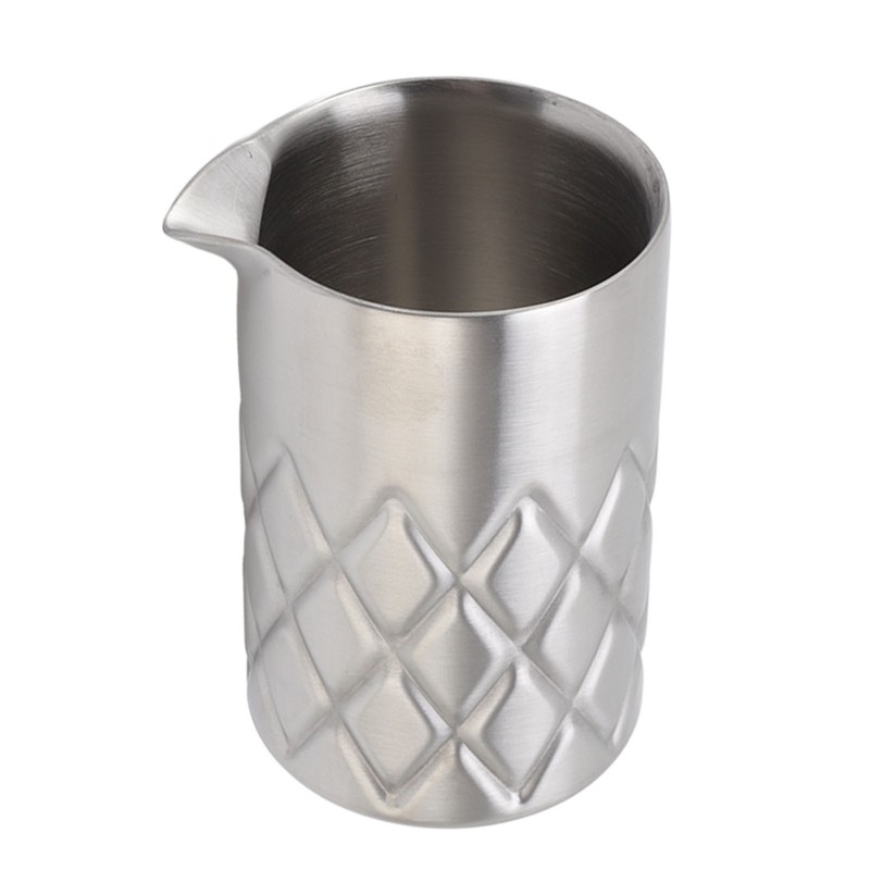 Stainless Steel Mixing Glass Double Wall Unbreakable Rust Protection Cocktail