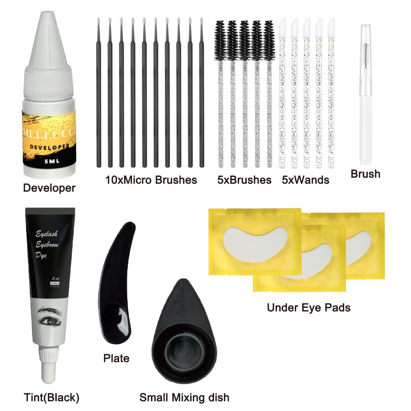Lash and Brow Black Color Kit 6-8 Weeks Professional Result