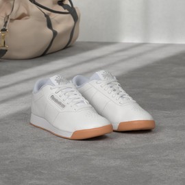 Reebok Women's Princess Wide Fashion Shoes,White/Gum, 11.5