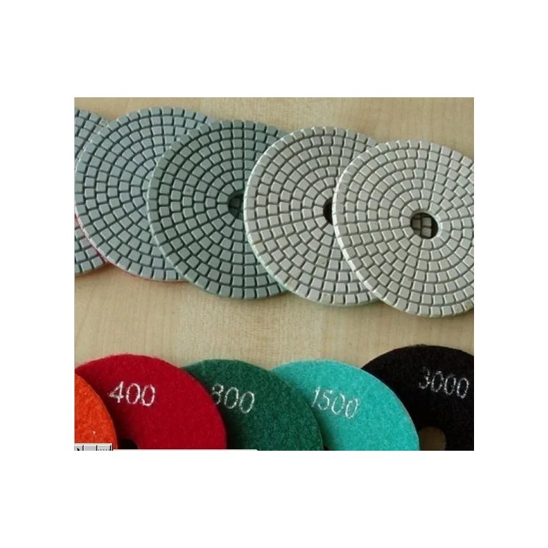Roxx Tools Diamond Polishing Pads 4 Inch Dry Wet for