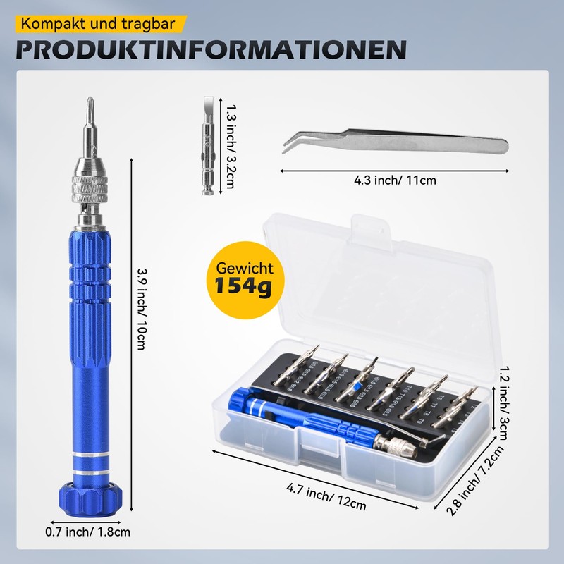 GZEINB Precision Screwdriver Set (26 in 1)