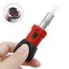 TorSor 2 Pack Stubby Ratcheting Screwdriver Short Mini Ratchet Wrench