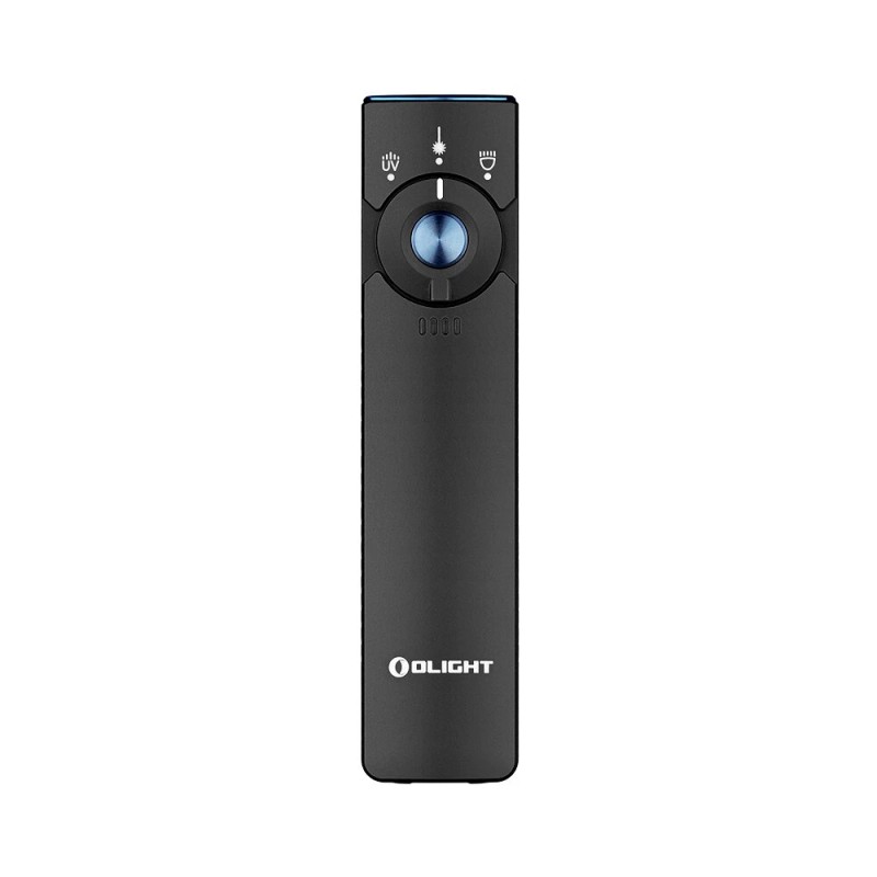 Olight Arkfeld Pro Black CW Amercian Flag LED Light/Green Beam/UV,