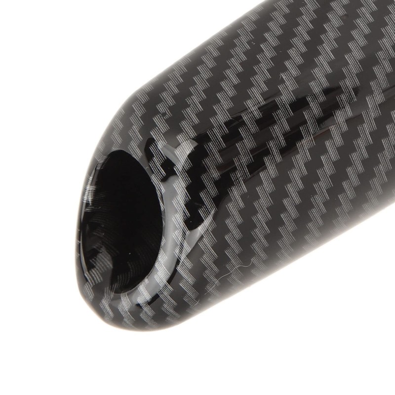 Front Handbrake Brake Handle Cover, KIMISS Carbon Fiber Emergency Car