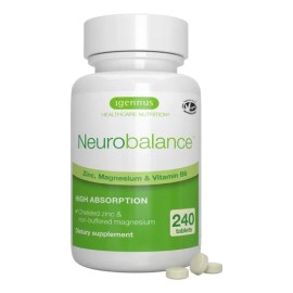 Igennus Neurobalance Zinc Magnesium B6 240 Tabletas