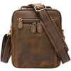 Jack&Chris Leather Messenger Bag for Men, Man Purse Crossbody Bags