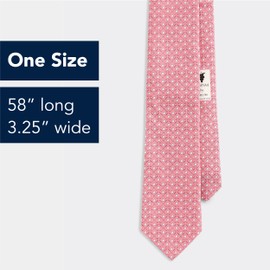 vineyard vines Men's Gulf Club Tie , Golf Club Pink, OS