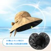 [SLINX] UVカット 帽子 レディース ハット 紫外線対策 UV ハット UVケア 日よけ