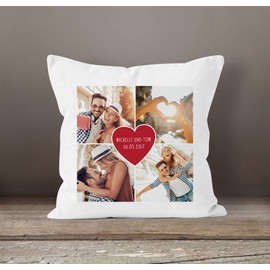 MoonWorks® Photo Cushion, Cushion Cover with Photo Printing, Photo Gift