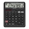 Sharp EL-CC12GP 12-Digits Check and Correct Calculator, Black