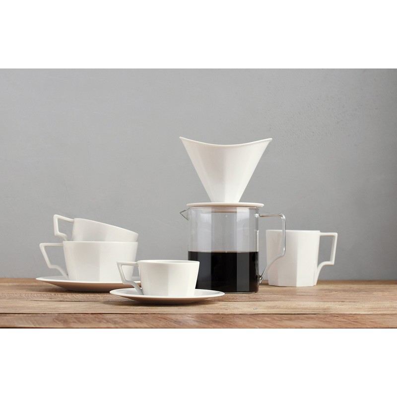 KINTO (キントー) OCT コーヒージャグ 600ml 目盛付き 耐熱ガラス 電子レンジ・食洗機使用可 28888