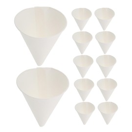 Zerodeko 40pcs Disposable Oil Funnel for Efficient Oil Changes Spill Design Instant Setup Cone Cup Dispenser for Clean Workspace