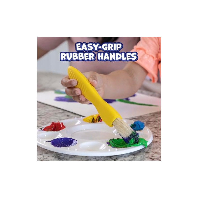 Ready 2 Learn - Pinceles de Pintura con Agarre Triangular