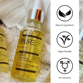 Revive Body Oil from PURE Spa Skincare 100ml - Juniper Berry and Orange Aromatic Vegan Massage Oil
