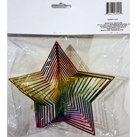 Wind Twister Garden Decoration: Rainbow Star