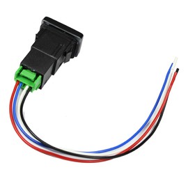 YUNPICAR Toyota On-Off Push Switch Harness for Fog Lights (Toyota Switch)