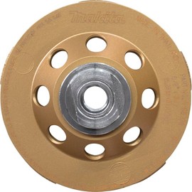 Makita A-96198 Double Row Anti-Vibration Diamond Cup Wheel, 4-1/2"