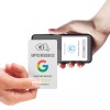 Taps (x3) NFC Google Review Tap Cards with Stands, Skyrocket