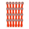24 Clothes Pegs Laundry Clips with Stainless Steel Compression Springs