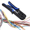 Network Cable Crimp Pliers RJ11/45 Ratchet Wire Crimping Tool RJ