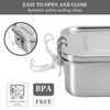 UPTRUST Stainless Steel Lunch Box, 800ML/27oz, Metal Bento Boxes with